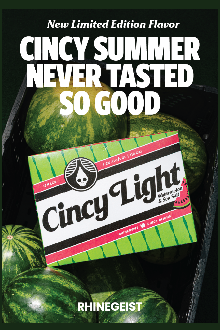 Posters - Pole Topper - Cincy Light Watermelon