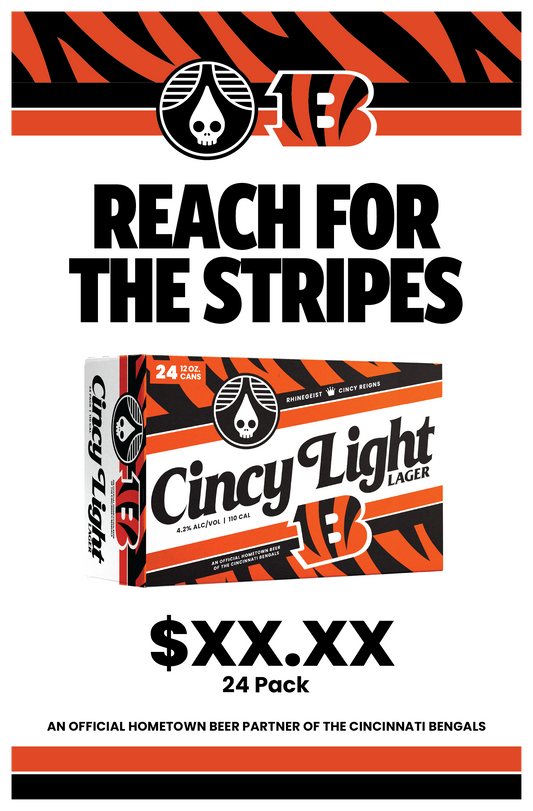 Poster - Pole Topper - Cincy Light x Bengals
