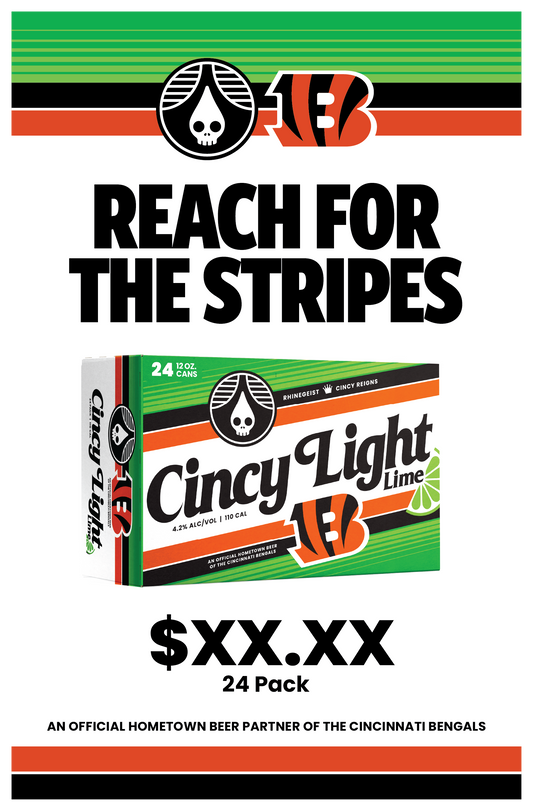 Poster - Pole Topper - Cincy Light x Bengals