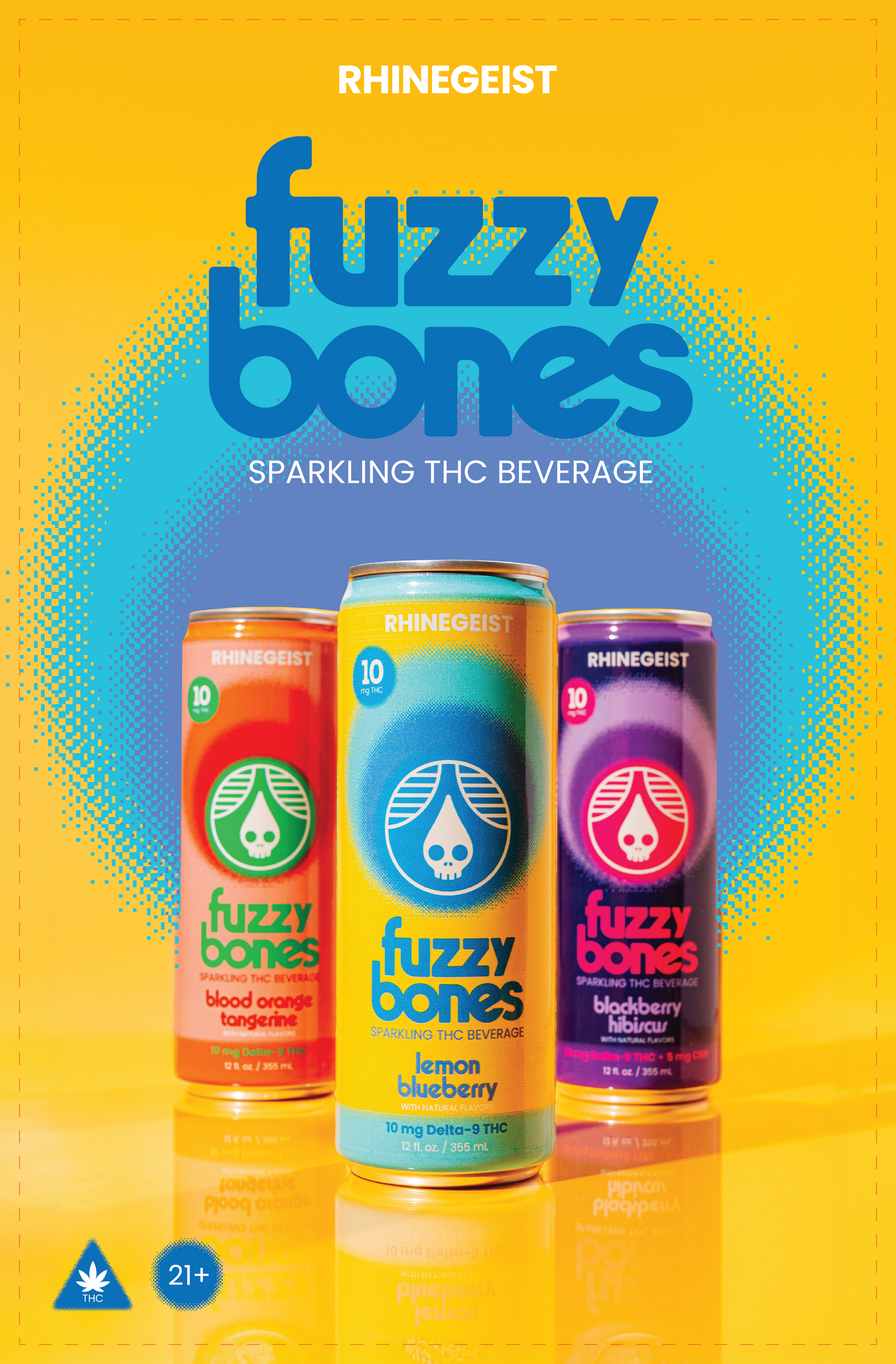 Posters - Pole Topper - Fuzzy Bones - Family