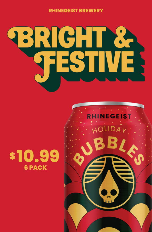 Posters - Pole Topper - Holiday Bubbles