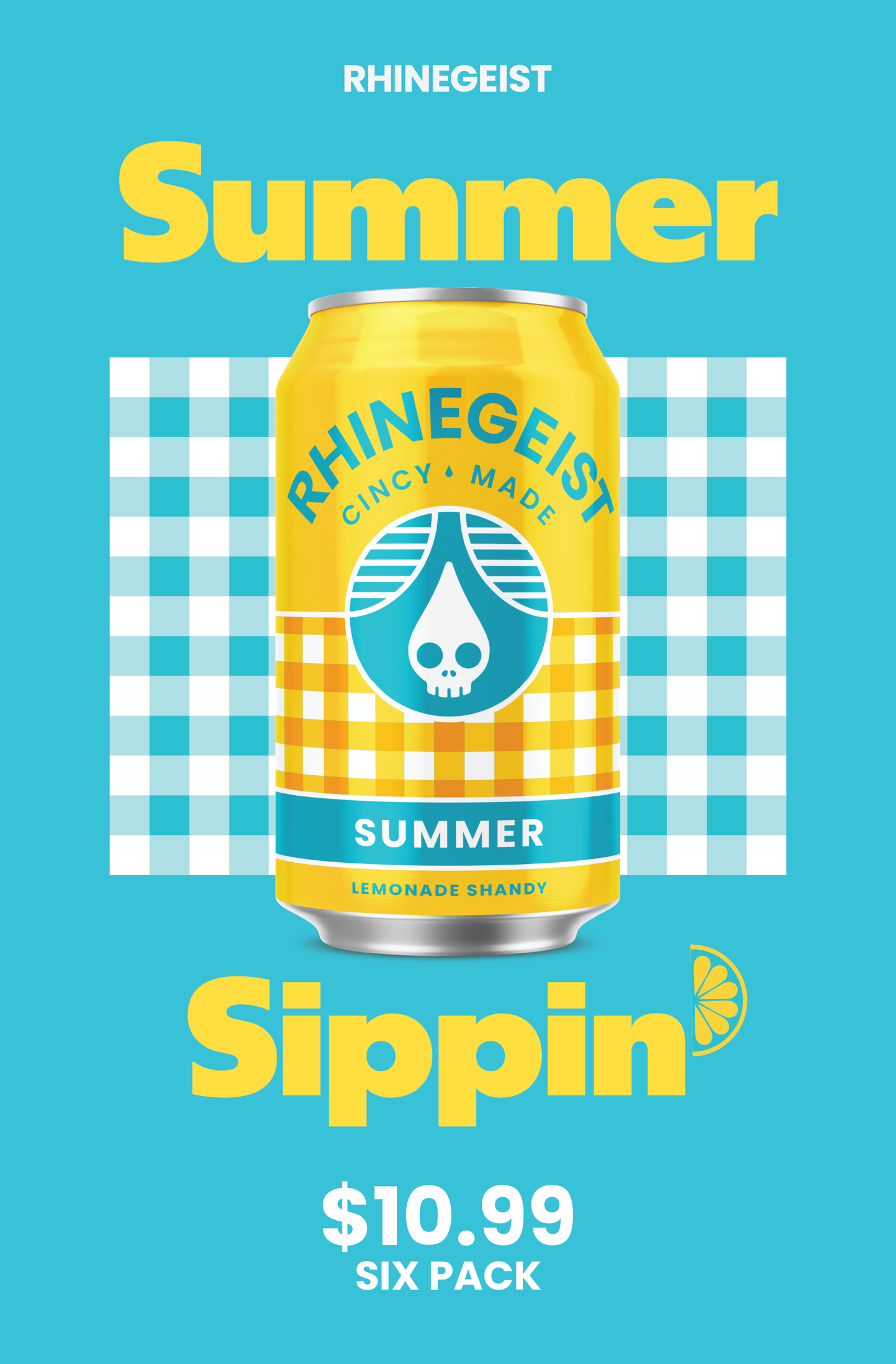 Posters - Pole Topper -Summer Shandy