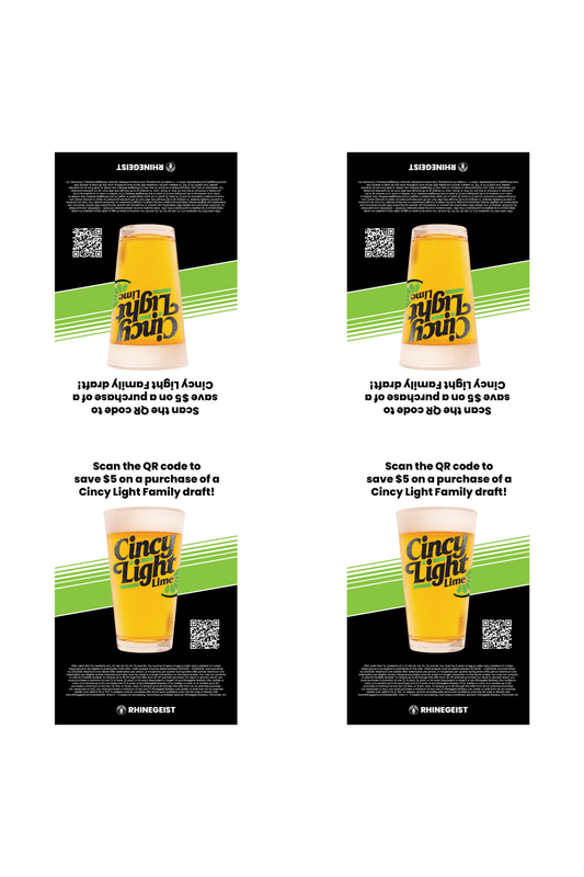 Posters - Rebate - Cincy Light Lime