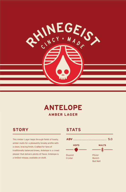 Sales Sheets - Antelope - Amber Ale