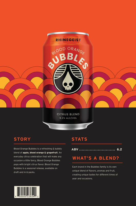 Sales Sheets - Blood Orange Bubbles - Citrus Blend