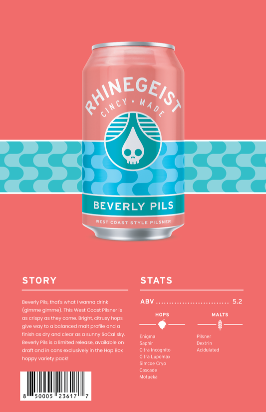 Sales Sheet - Hop Box 13: Beverly Pils