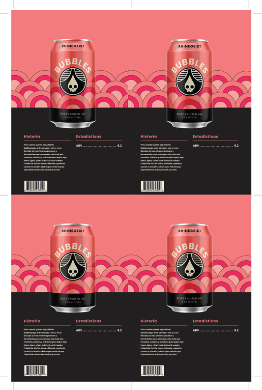 Sales Sheets - Bubbles - Rosé Fruited Ale