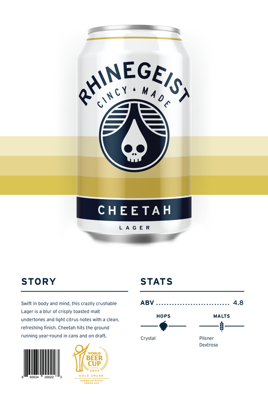 Sales Sheets - Cheetah - Lager