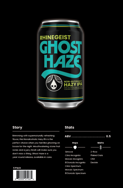 Sales Sheet - Ghost Haze