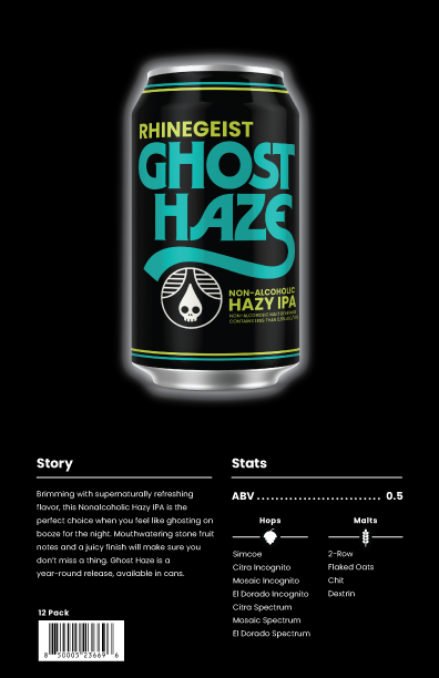 Sales Sheet - Ghost Haze