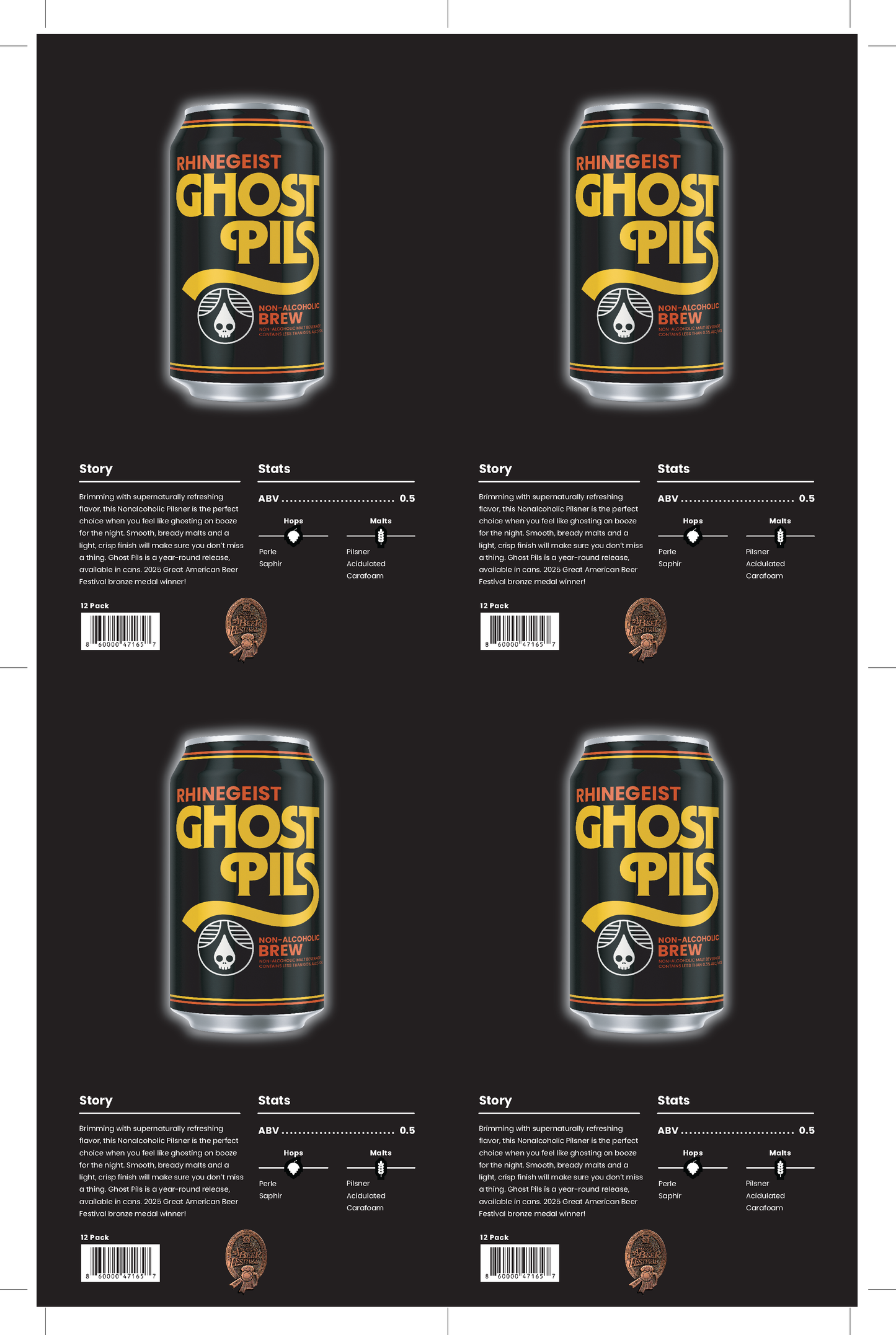 Sales Sheet - Ghost Pils