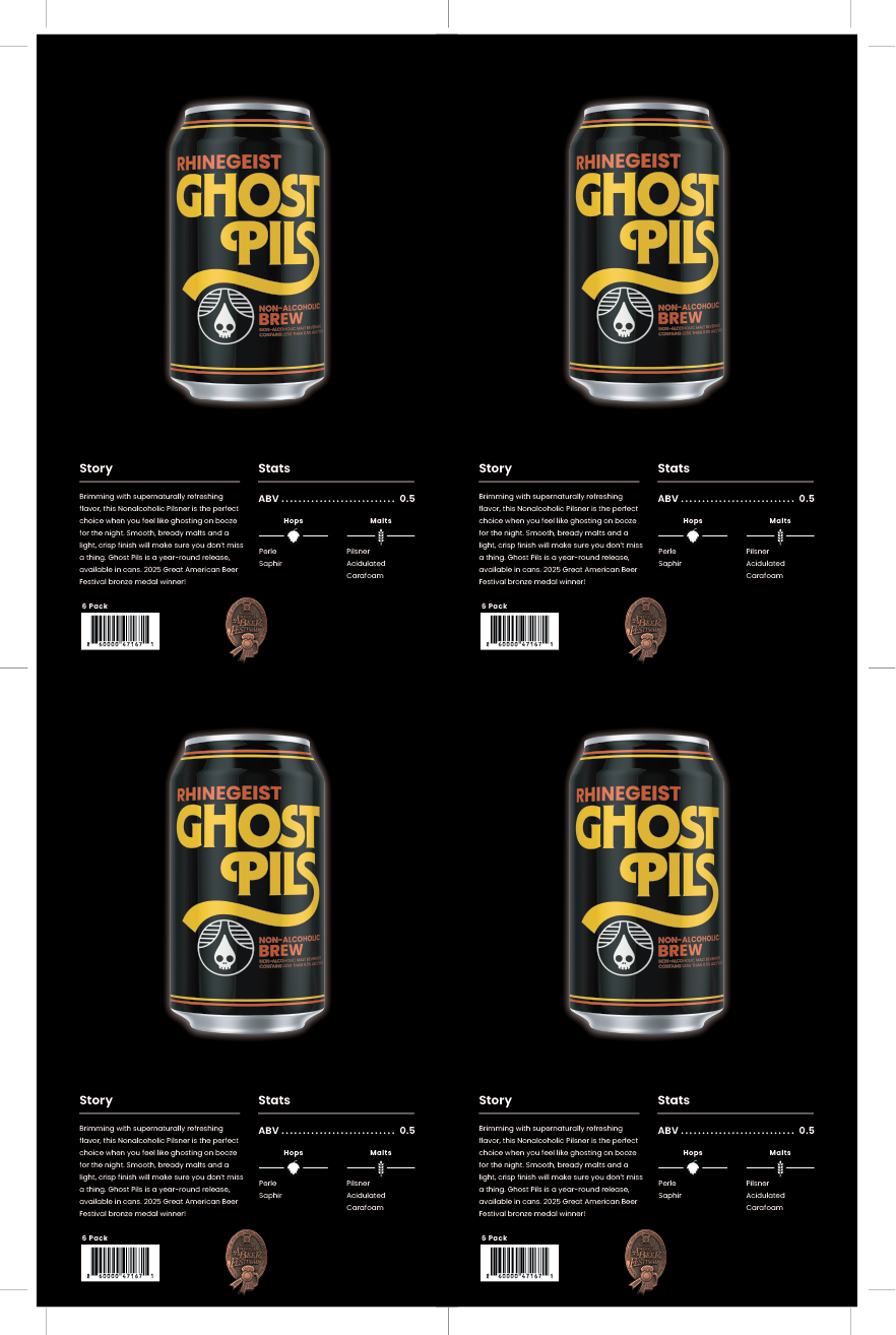 Sales Sheet - Ghost Pils