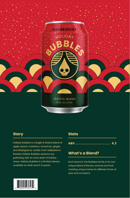 Sales Sheets - Holiday Bubbles