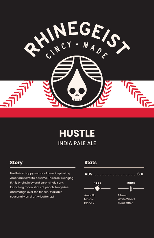 Sales Sheets - Hustle - IPA