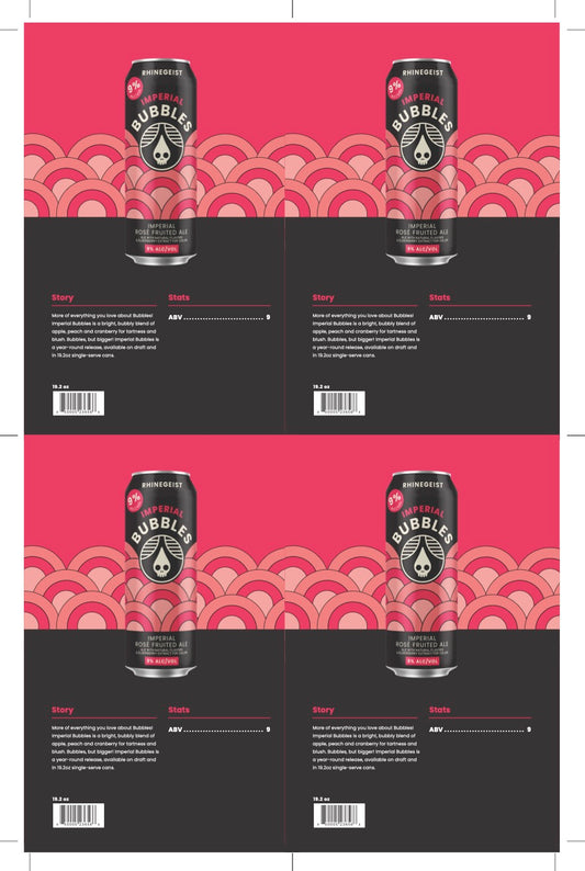 Sales Sheets - Imperial Bubbles