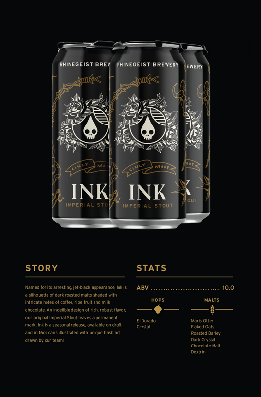 Sales Sheets - Ink - Imperial Stout