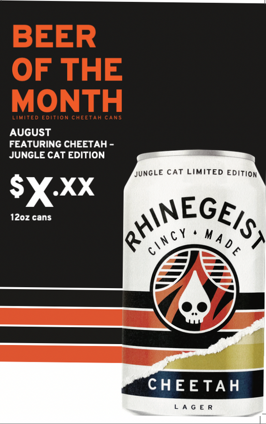 Posters - On Premise Posters Can- Editable -Cheetah - Jungle Cat Edition