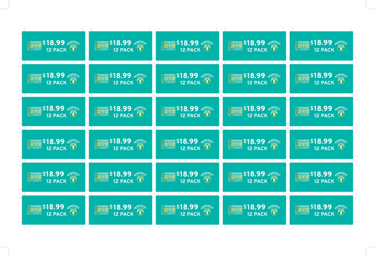 Shelf Strips - Juicy Truth - Editable