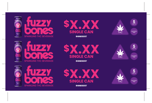 Suction Rack Inserts - Fuzzy Bones Family