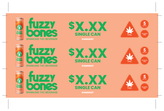 Suction Rack Inserts - Fuzzy Bones Family
