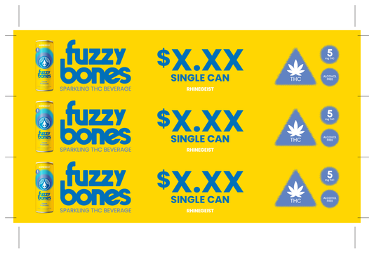 Suction Rack Inserts - Fuzzy Bones Family