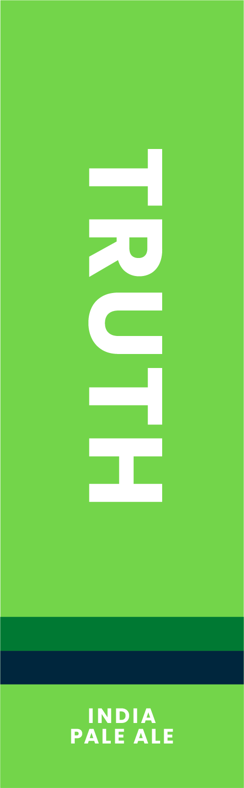 Tap Handle Stickers - Truth - IPA