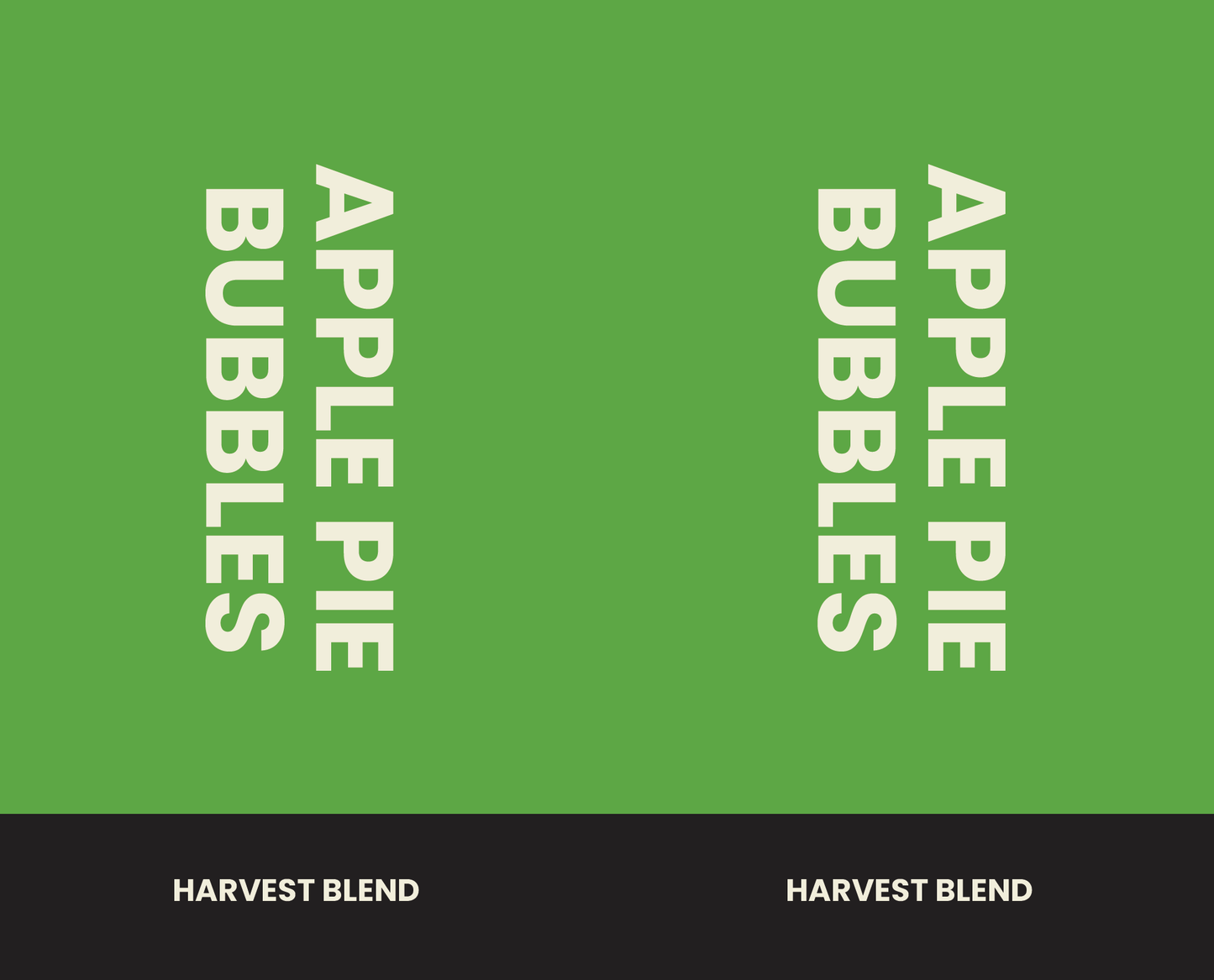 Tap Handle Stickers - Apple Pie Bubbles