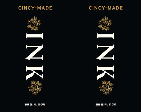 Tap Handle Stickers - Ink - Imperial Stout