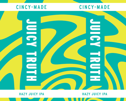 Tap Handle Stickers - Juicy Truth - Hazy Juicy IPA
