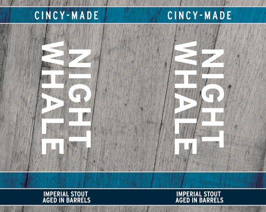 Tap Handle Stickers - BBA Nightwhale