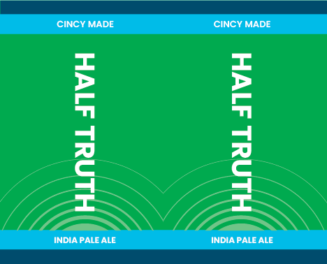 Tap Handle Stickers - Half Truth