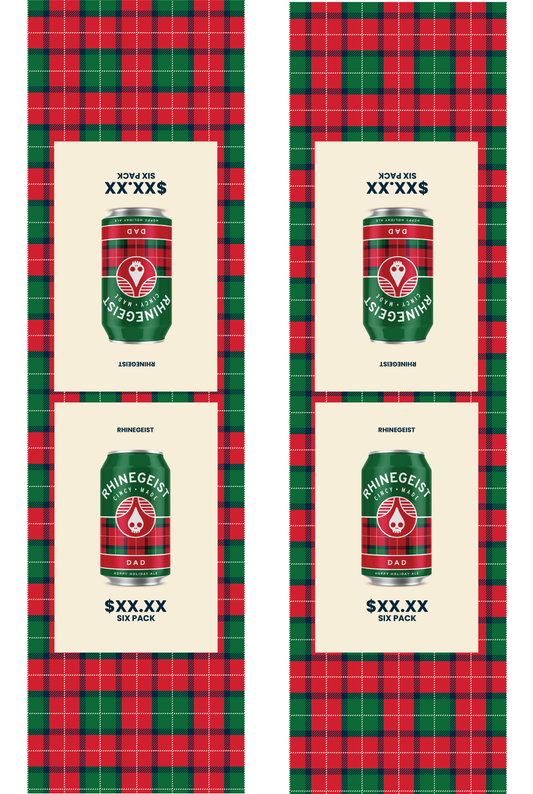 Signage - Table Tents - Dad