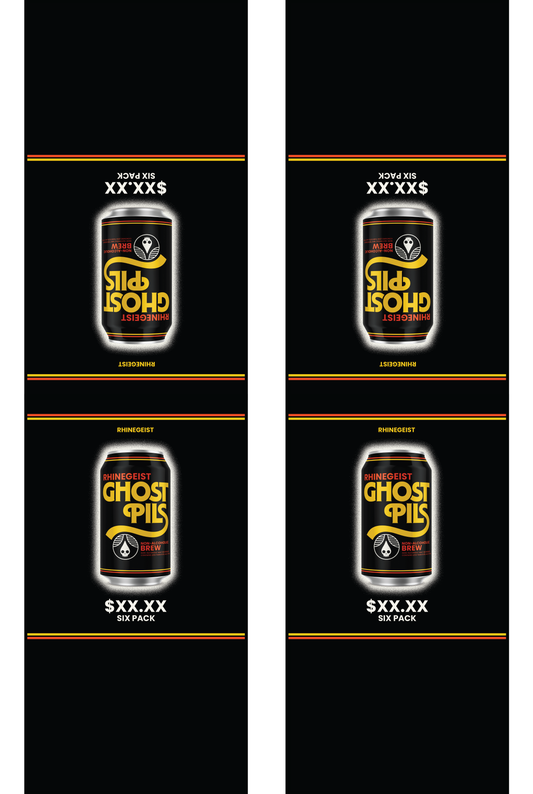 Signage - Table Tents - Ghost Pils