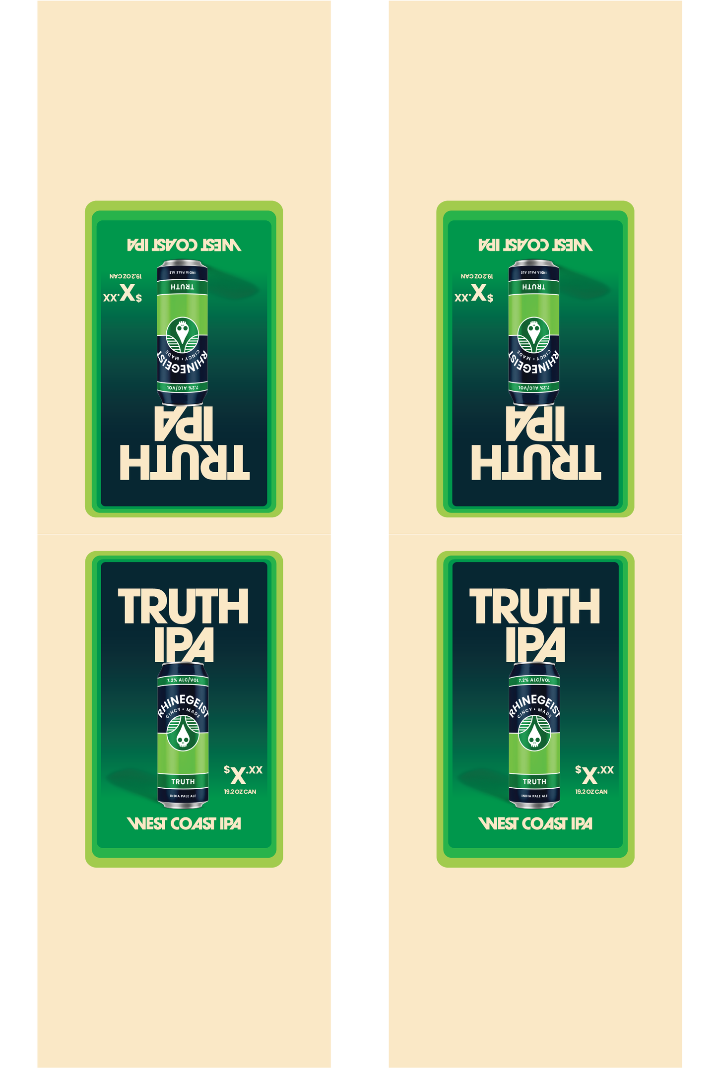 Signage - Table Tents - Truth