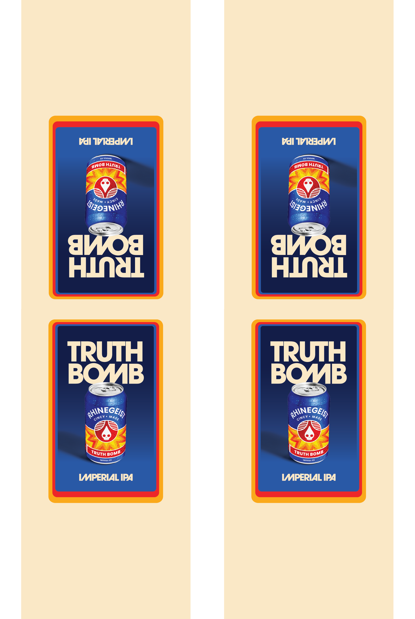 Signage - Table Tents - Truth Bomb