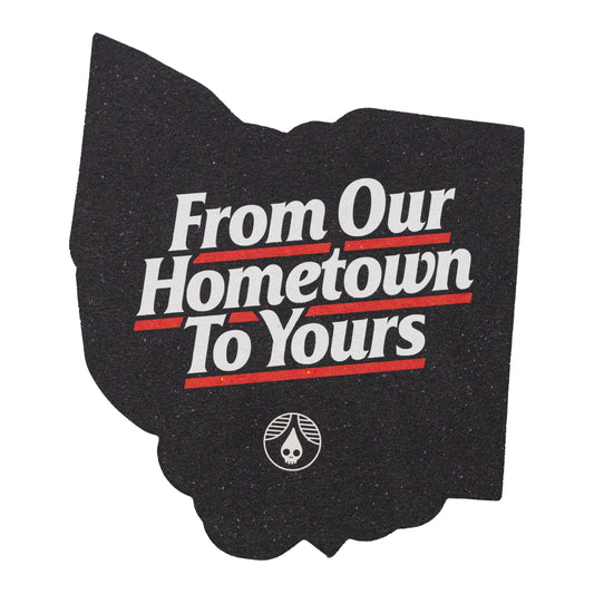 Coaster Sleeve - Cincy Light Ohio Cut Out - 125pk