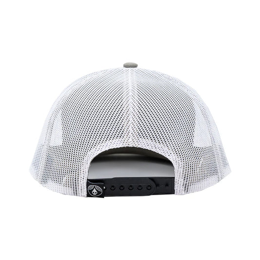 Hat - Rhinegeist Icon Stripe Trucker - Grey