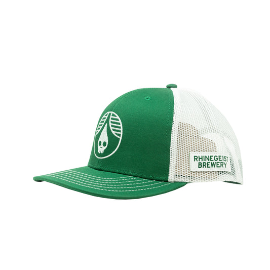 Hat - Green/White Trucker