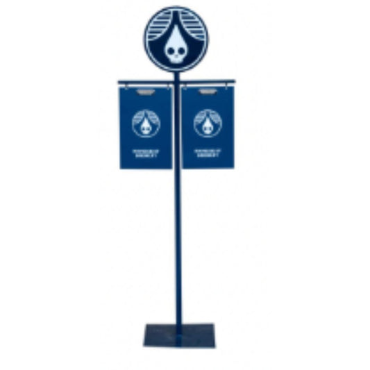 Pole Topper - Navy Rhinegeist
