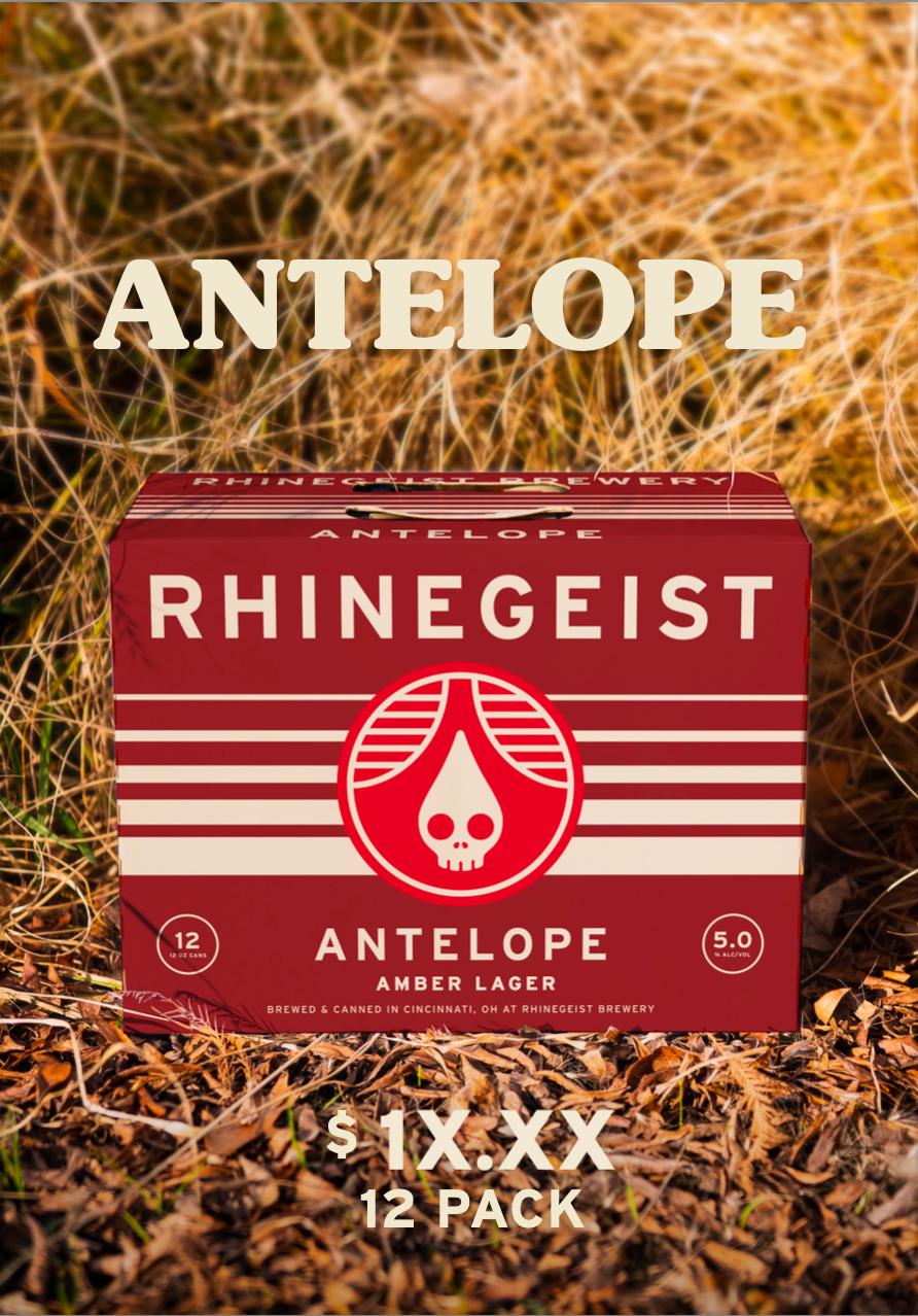 Cooler Sticker - Antelope - Amber Lager