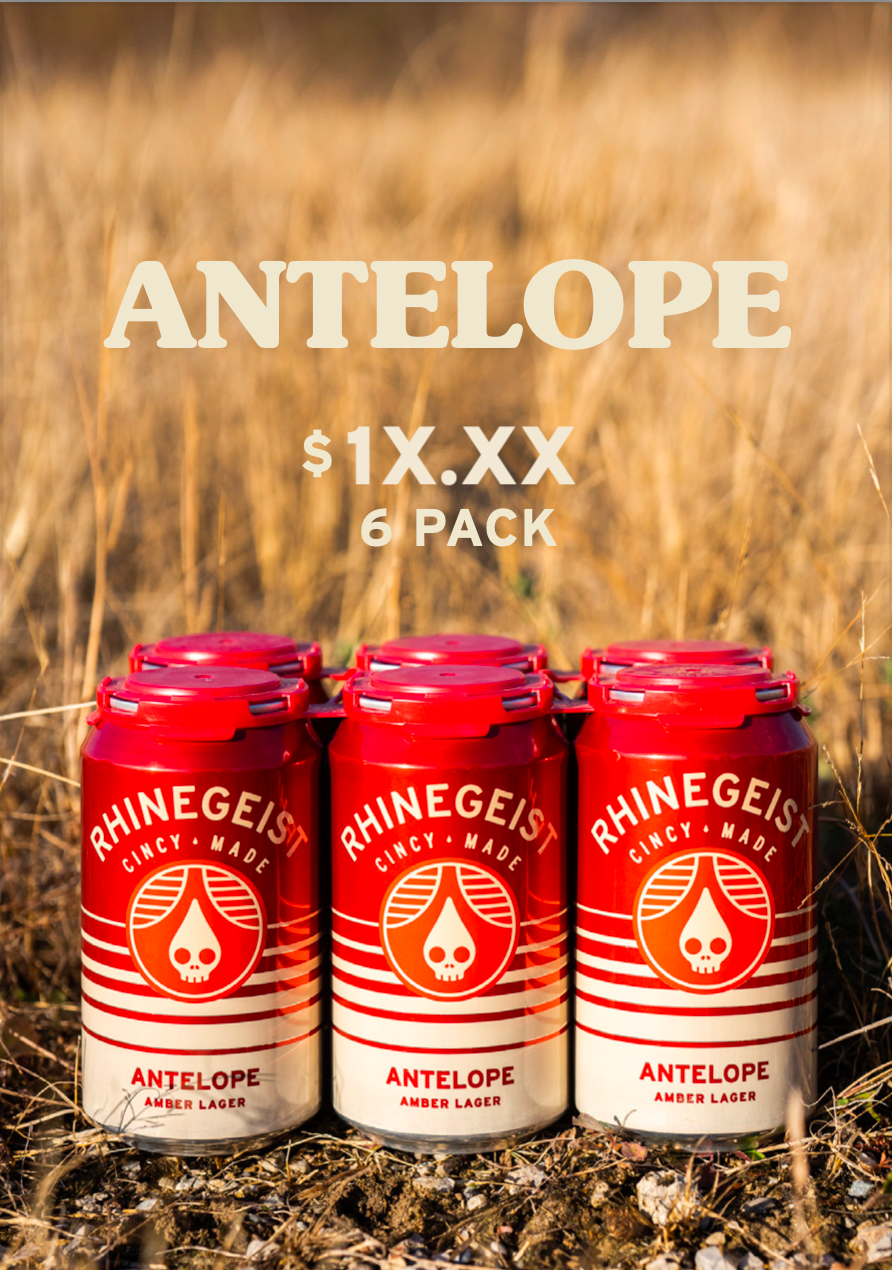 Cooler Sticker - Antelope - Amber Lager