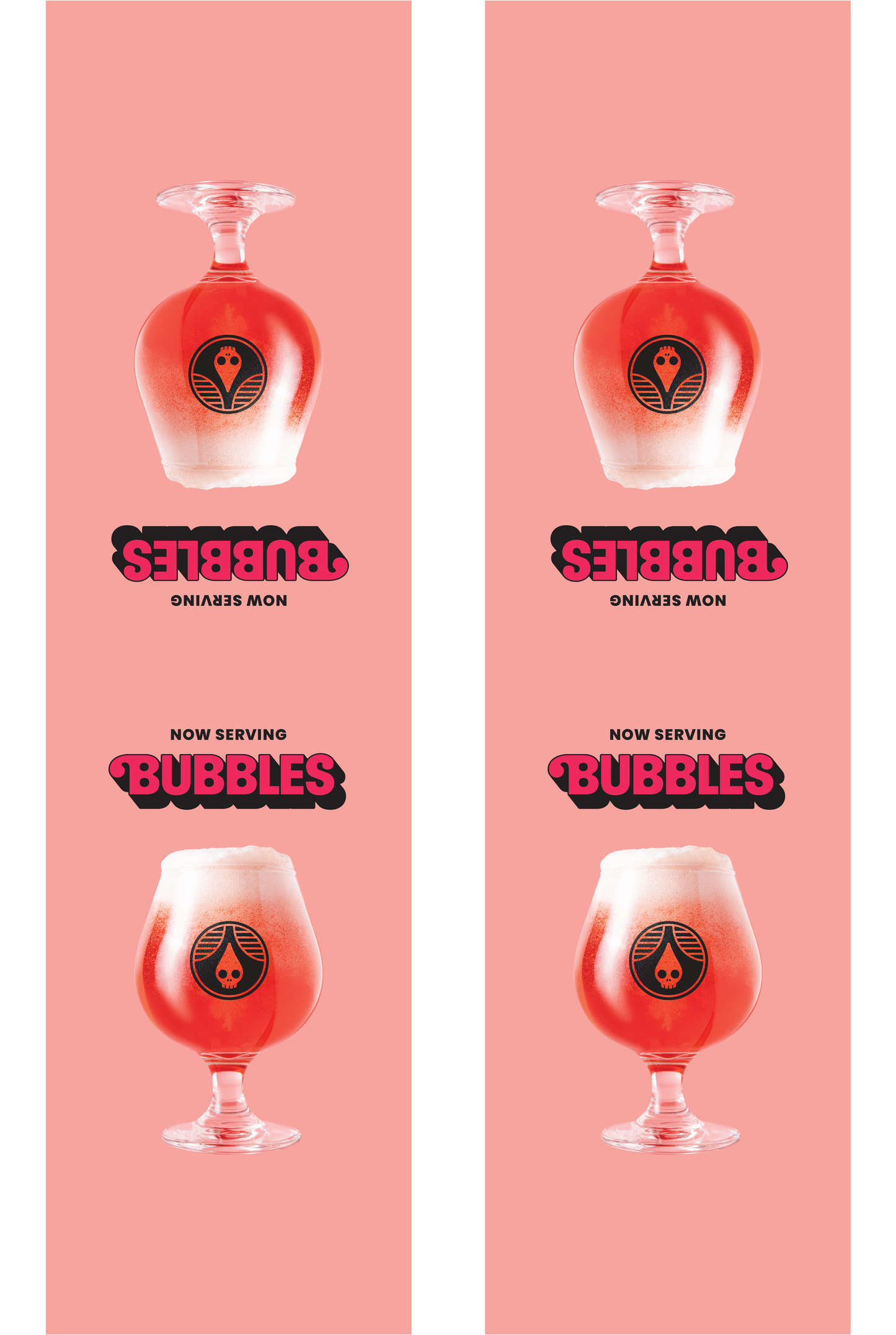 Signage - Table Tents - Bubbles