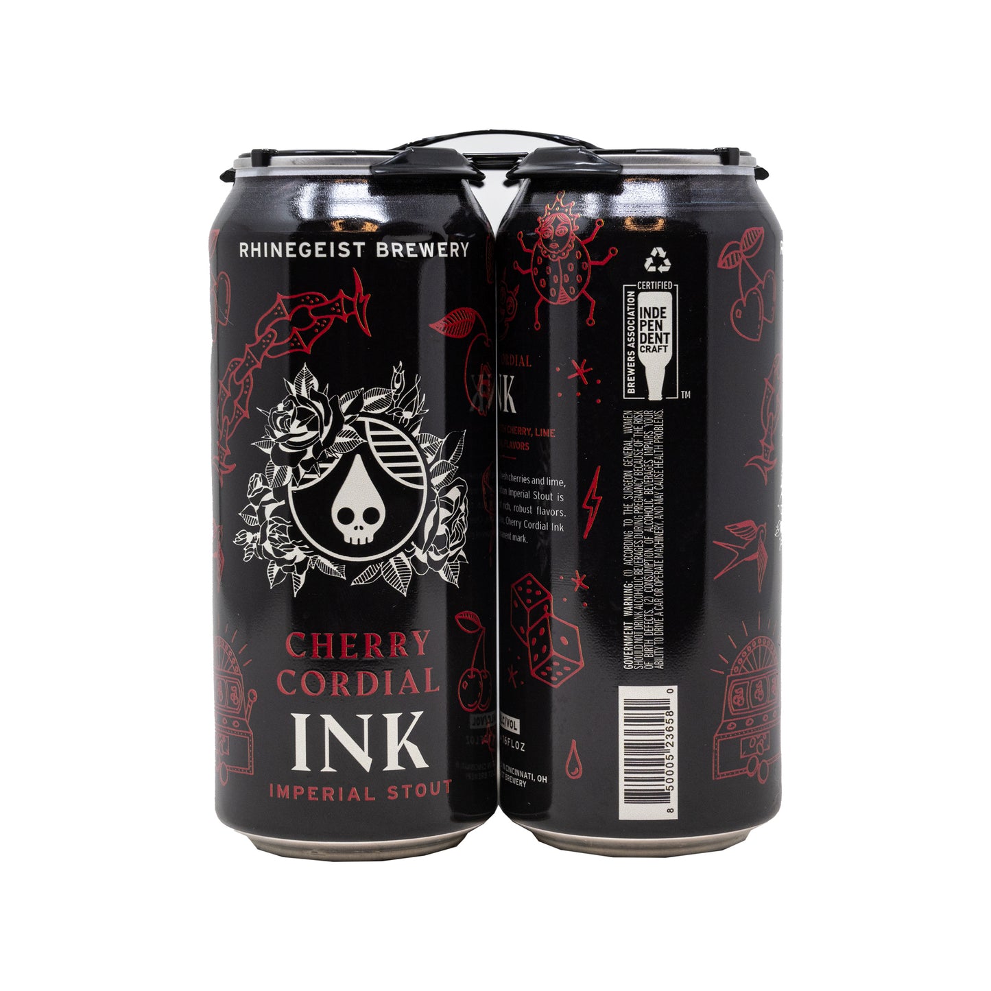 Product Images/Renders - Cherry Cordial Ink