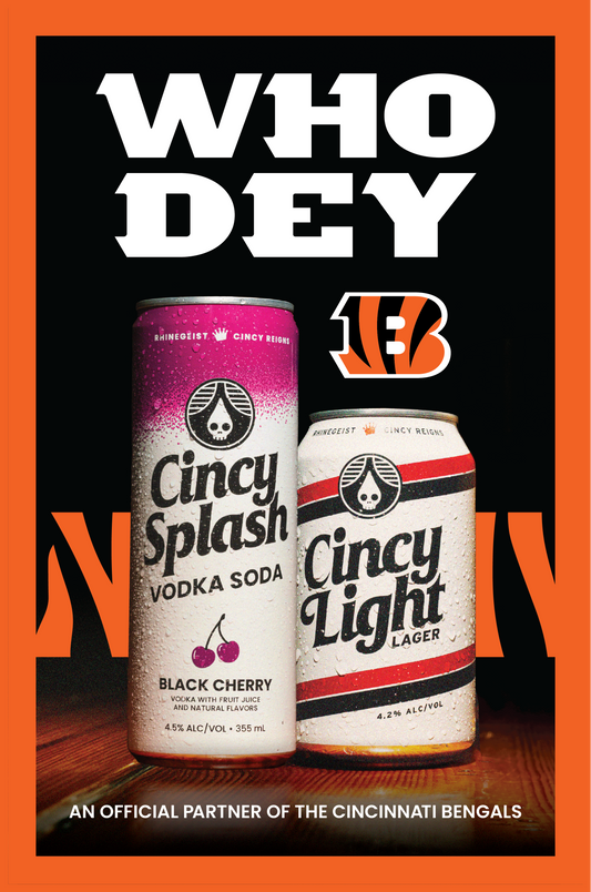 Large Cooler Clings - Cincy Light, Splash, Truth x Bengals