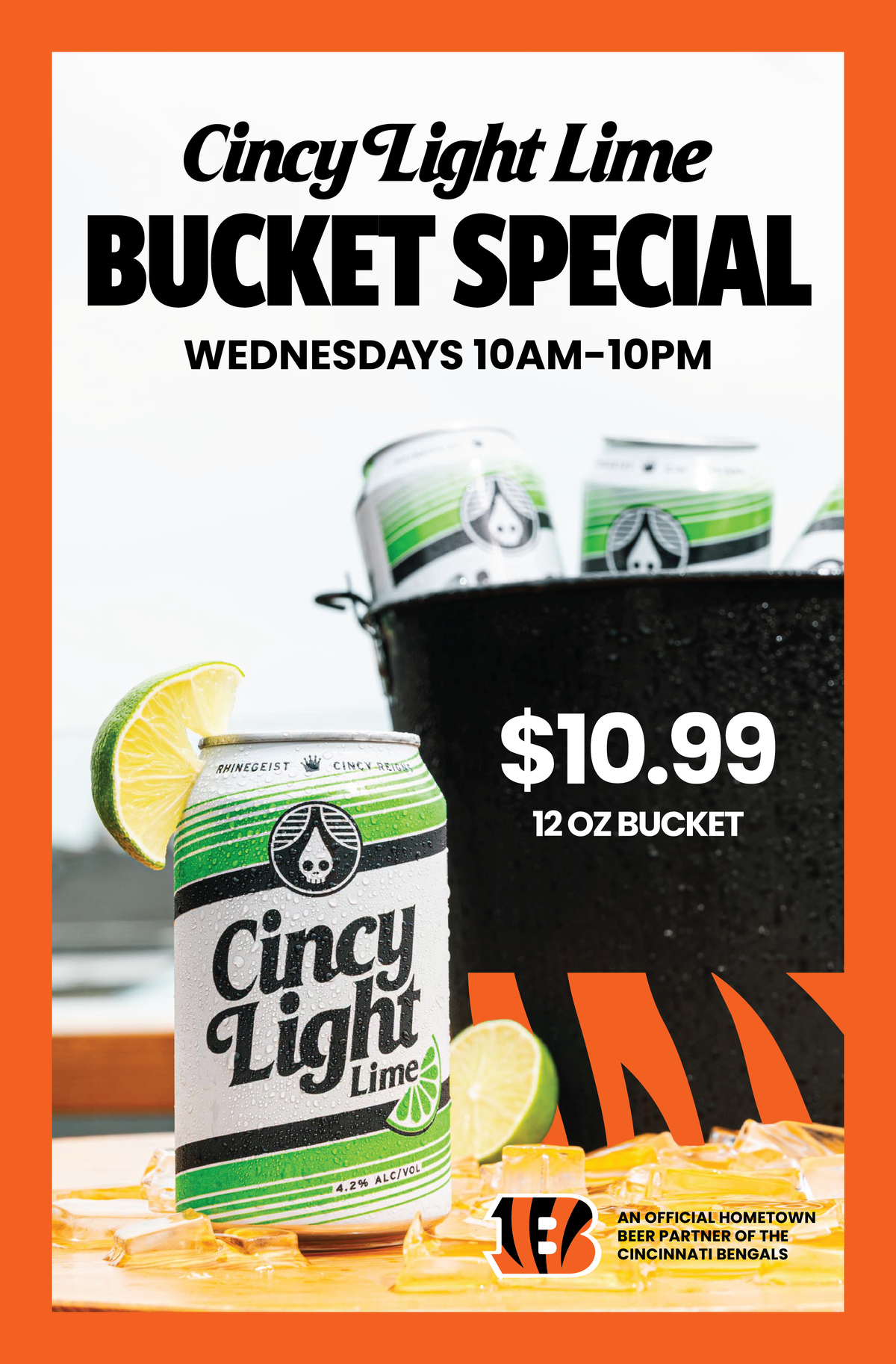 Posters - Cincy Light Lime x Bengals