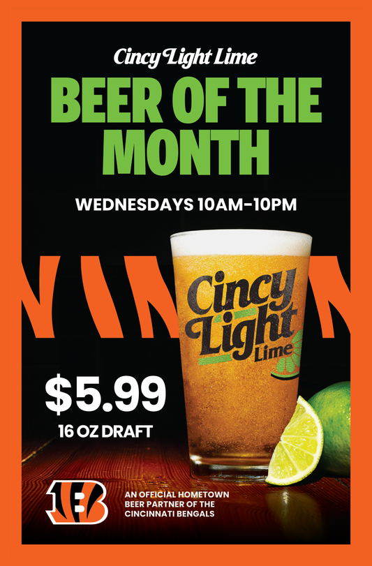 Posters - Cincy Light Lime x Bengals