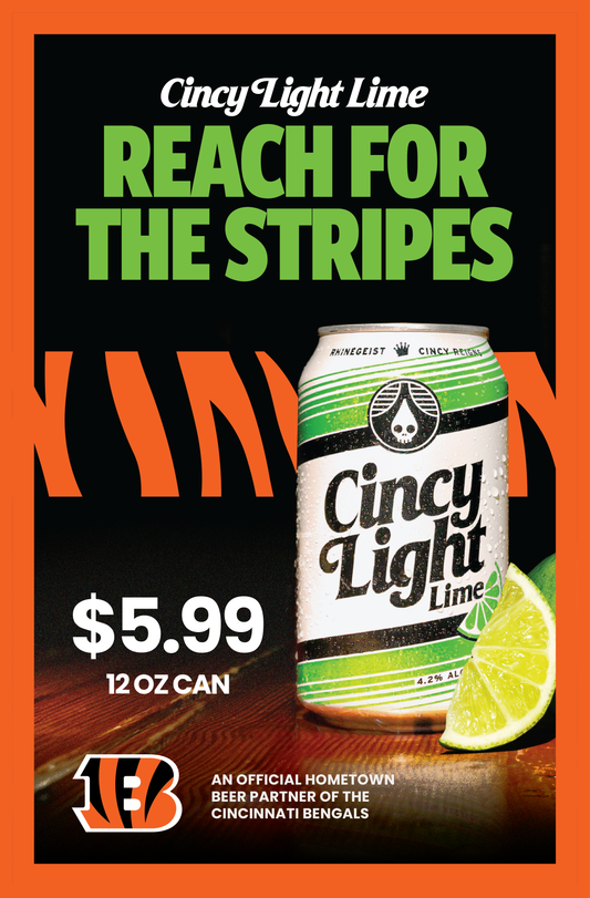 Posters - Cincy Light Lime x Bengals