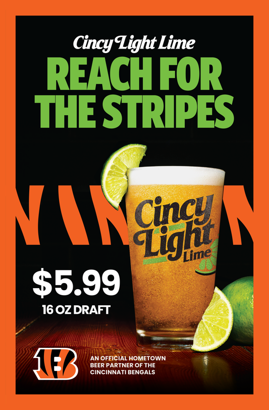 Posters - Cincy Light Lime x Bengals