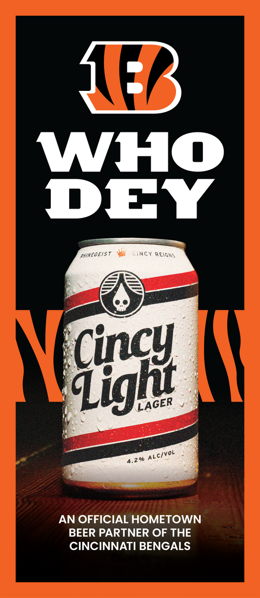 Large Cooler Clings - Cincy Light, Splash, Truth x Bengals