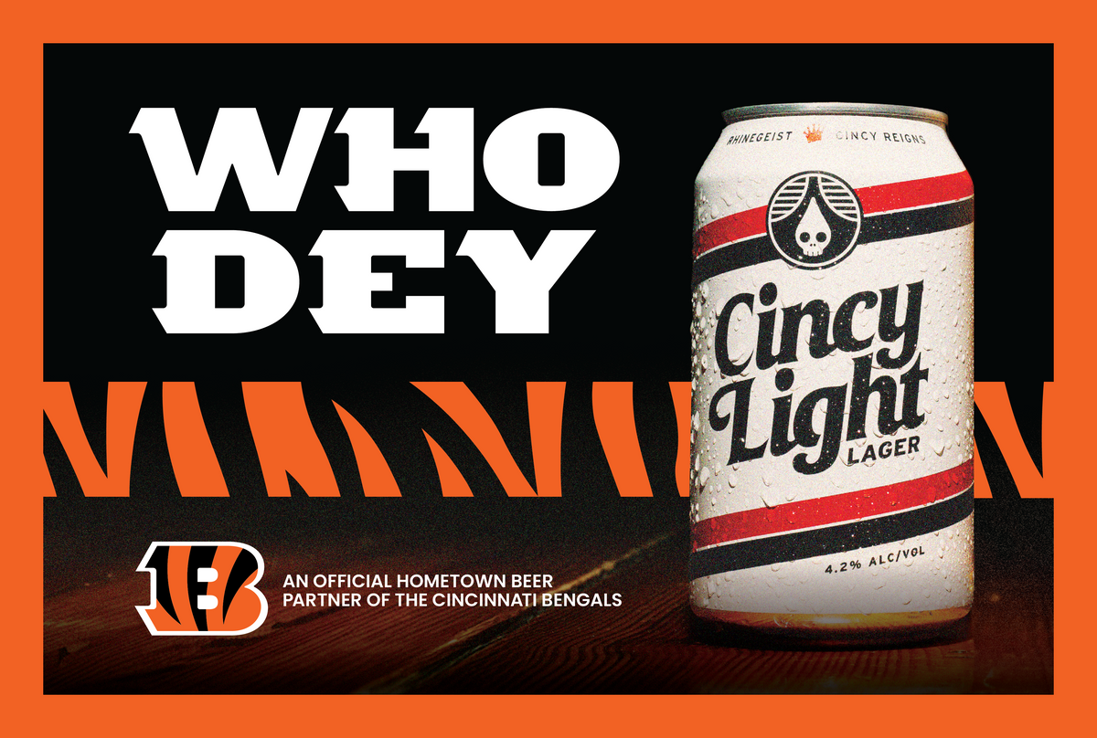 Large Cooler Clings - Cincy Light, Splash, Truth x Bengals
